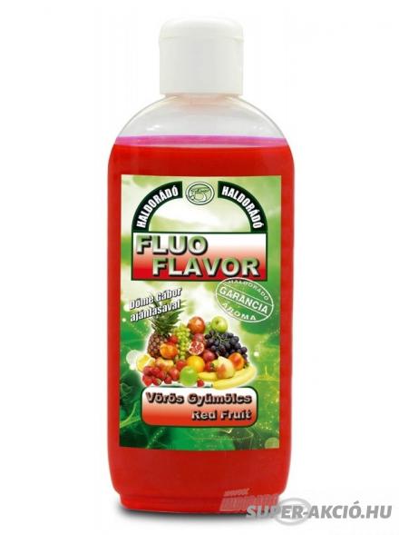 Haldorádó Fluo Flavor 200ml Horgász Aroma Vörös Gyümölcs 2