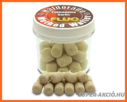 Haldorádó Fluo Wafter Horgász Pellet 8mm Fokhagymás