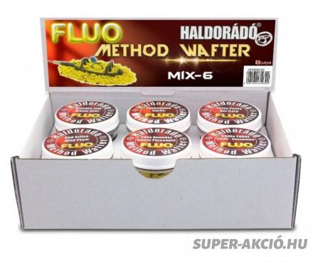 Haldorádó Fluo Wafter Horgász Pellet Hat Íz Egy Dobozban 2