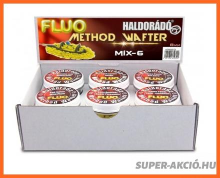 Haldorádó Fluo Wafter Horgász Pellet Hat Íz Egy Dobozban 