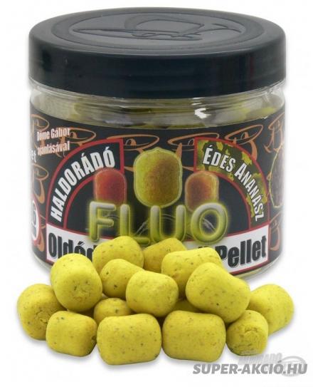 Haldorádó Fluo Oldódó Horgász Pellet 12-16mm Édes Ananászos 2