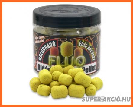 Haldorádó Fluo Oldódó Horgász Pellet 12-16mm Édes Ananászos