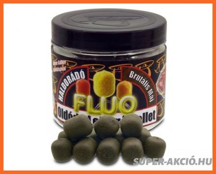Haldorádó Fluo Oldódó Horgász Pellet 12-16mm Brutális Májas