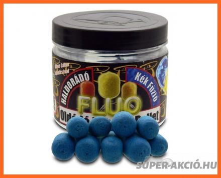Haldorádó Fluo Oldódó Horgász Pellet 12-16mm Kék Fúzió