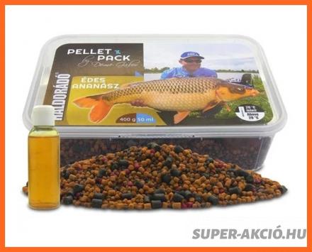 Haldorádó Horgász Pellet Pack Édes Ananász 400g + 50ml Aroma