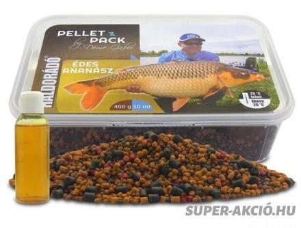 Haldorádó Horgász Pellet Pack Édes Ananász 400g + 50ml Aroma 1