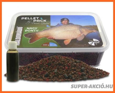 Haldorádó Horgász Pellet Pack Nagy Ponty 400g + 50ml Aroma