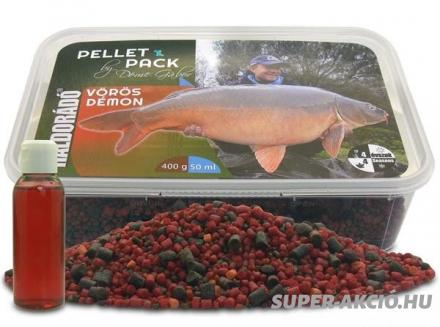​​​​​​​Haldorádó Horgász Pellet Pack Vörös Démon 400g + 50ml Aroma 2