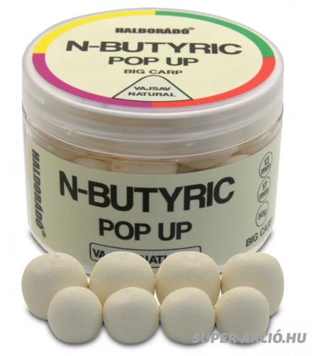 Haldorádó N Butyric Big Carp Pop Up Lebegő Bojli Vajsav Natural 13-17mm 50g 2