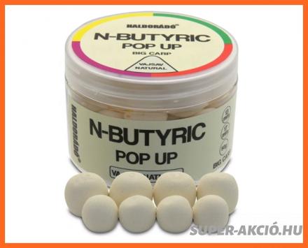Haldorádó N Butyric Big Carp Pop Up Lebegő Bojli Vajsav Natural 13-17mm 50g