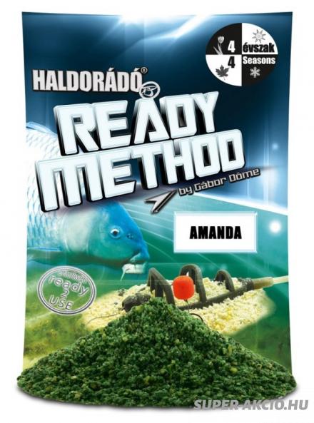 Haldorádó Ready Method 800gr Amanda Kész Horgász Etetőanyag 2