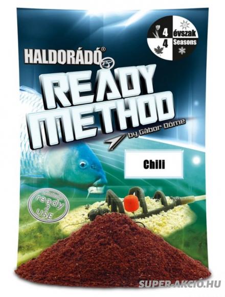Haldorádó Ready Method 800gr Chili Kész Horgász Etetőanyag 2