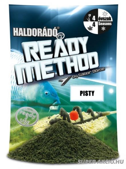 Haldorádó Ready Method 800gr Pisty Kész Horgász Etetőanyag  
