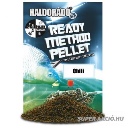 Haldorádó Ready Method Horgász Pellet 2mm 400gr Csilis 2