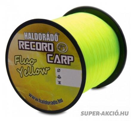 Haldorádó Record Carp Fluo Yellow 750m 0,35mm Horgász Zsinór 2