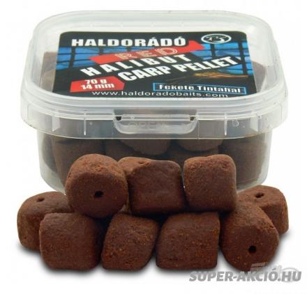 Haldorádó Red Halibut Horgász Pellet 14mm 70gr Fekete Tintahal 2