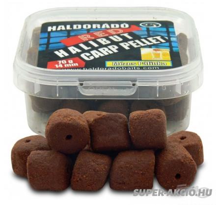 Haldorádó Red Halibut Horgász Pellet 14mm 70gr Mézes Pálinka 2