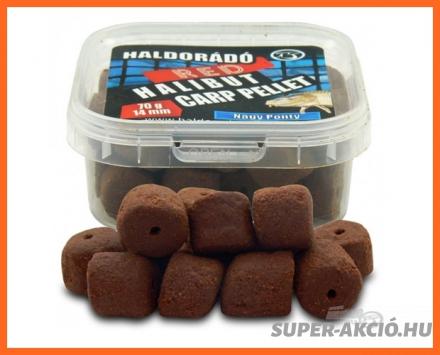Haldorádó Red Halibut Horgász Pellet 14mm 70gr Nagy Pontyos