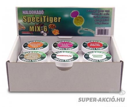Haldorádó Spéci Tiger Gumikukorica Mix 6 Íz Egy Dobozban 2