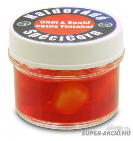 Haldorádó Spécicorn Gumikukorica 10db 10mm Csili Tintahalas 2