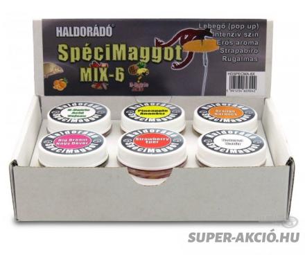 Haldorádó Spécimaggot Gumicsonti Hat Különböző Íz Egy Dobozban 2