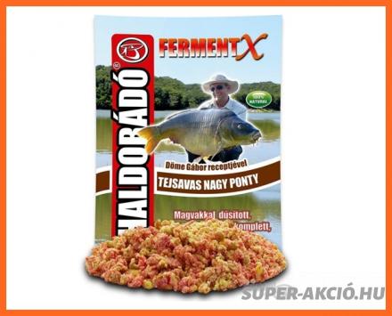 Haldorádó Ferment X Tejsavas Nagy Pontyos 900gr Horgász Etetőanyag