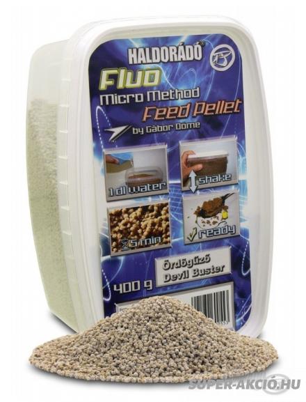 Haldorádó Fluo Mikro Horgász Pelletek 400gr 2mm Ördögűző 2