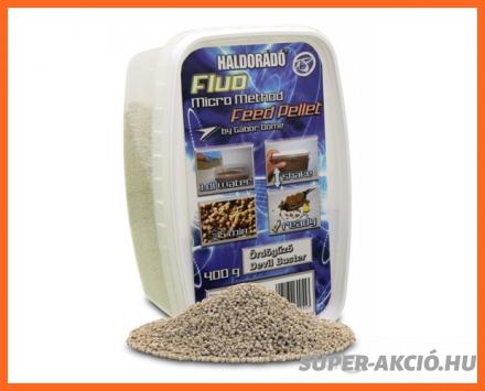 Haldorádó Fluo Mikro Horgász Pelletek 400gr 2mm Ördögűző