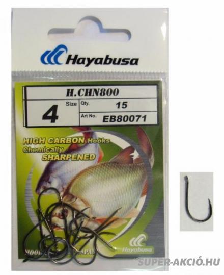 Hayabusa CHN800 Feeder Horgász Horog 10-es 15db 2