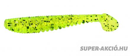 Nevis Impulse Shad Horgász Műcsali 7,5cm 5db Sárga Csillám 2