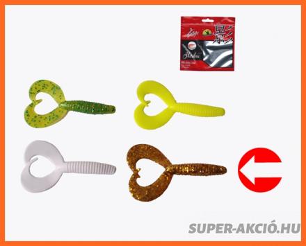 Frenetic Dupla Farkú Twister Műcsali 7cm 5db Arany