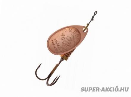 Mepps Aglia Bronz Színű Horgász Villantó 0-ás 2,5gr 2