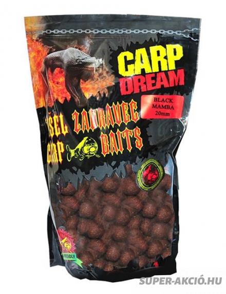 Misel Zadravec Carp Dream Black Mamba Horgász Bojli 1 kg 30mm 2