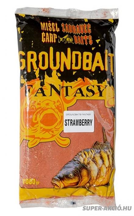 Misel Zadravec Fantasy Grundbait Horgász Etetőanyag Epres 2