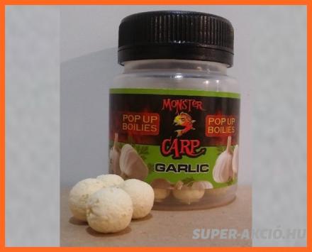 Misel Zadravec Monster Carp Pop Up Horgász Bojli 8mm Fokhagymás