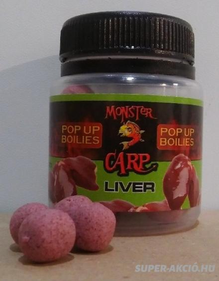 Misel Zadravec Monster Carp Pop Up Horgász Bojli 8mm Májas 2