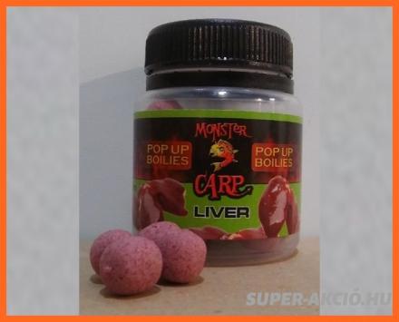 Misel Zadravec Monster Carp Pop Up Horgász Bojli 8mm Májas