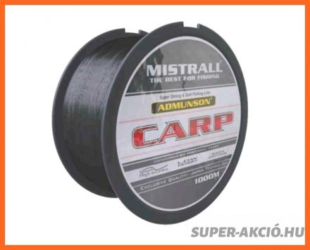 Mistrall Admunson Black Monofil Horgász Zsinór 1000m 0.28mm 10.50Kg