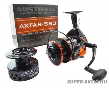 Mistrall Axtar 5+1 Csapágyas Profi Olcsó Harcsázó Orsó 8000-es 1
