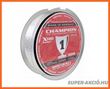 Mistrall Champion Grey Monofil Horgász Előkezsinór 30m 0.16mm 3.70Kg