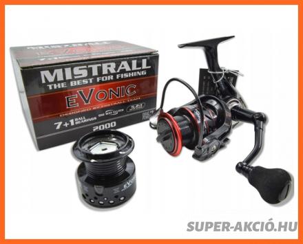 Mistrall Evonic 7+1 Csapágyas Olcsó Pergető Orsó 2000-es
