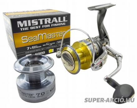 Mistrall Seamaster 7+1 Csapágyas Olcsó Harcsázó Orsó 7000-es 1