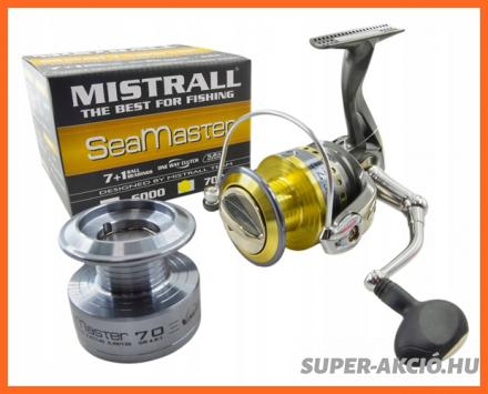 Mistrall Seamaster 7+1 Csapágyas Olcsó Harcsázó Orsó 7000-es