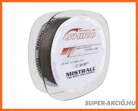 Mistrall Shiro Carp Barna Horgász Zsinór 250m 0.28mm 11.60Kg