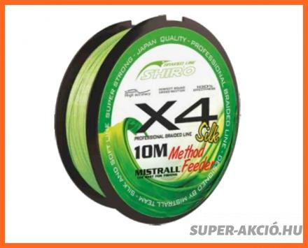 Mistrall Method Feeder Fonott Horgász Előkezsinór 10m 0.08mm 5.30Kg