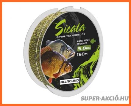Mistrall Sicata Japán Monofil Horgász Zsinór 150m 0.20mm 8.9Kg