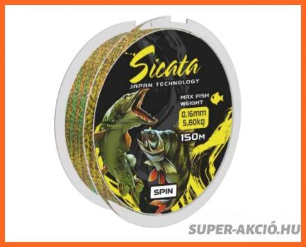 Mistrall Sicata Spin Monofil Horgász Zsinór 150m 0.22mm 10.60Kg