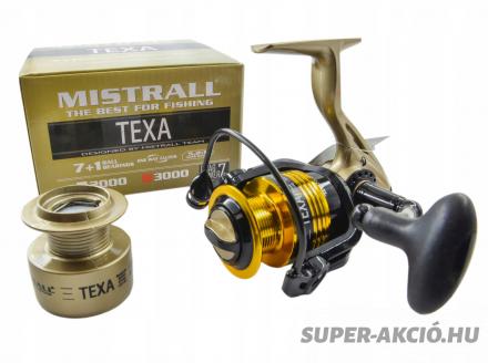 Mistrall Texa 7+1 Csapágyas Olcsó Pergető Orsó 2000-es 3