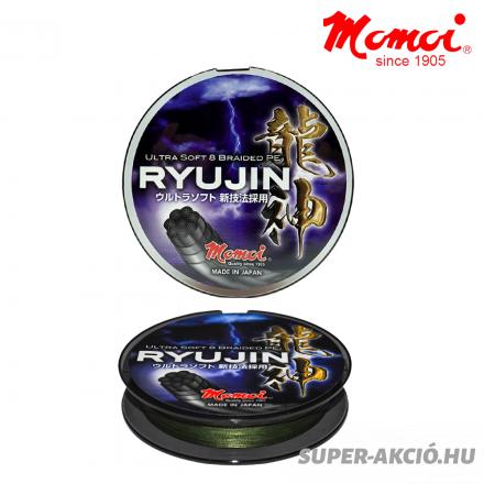 Momoi Ryujin Mohazöld Felső Kategóriás 300m 0.30mm Fonott Zsinór 2