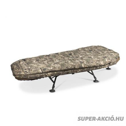 Nash Indulgence MF60 Horgász Ágy 191x75x25cm + 5 Évszakos Teljes Alvó Redszer 1